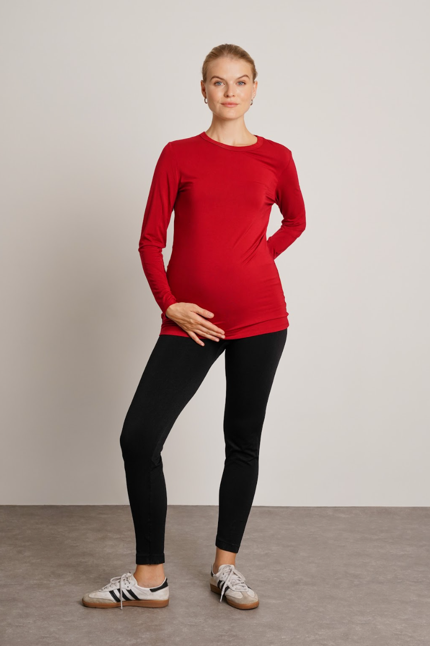Liv Long Sleeve Crew Neck Tee