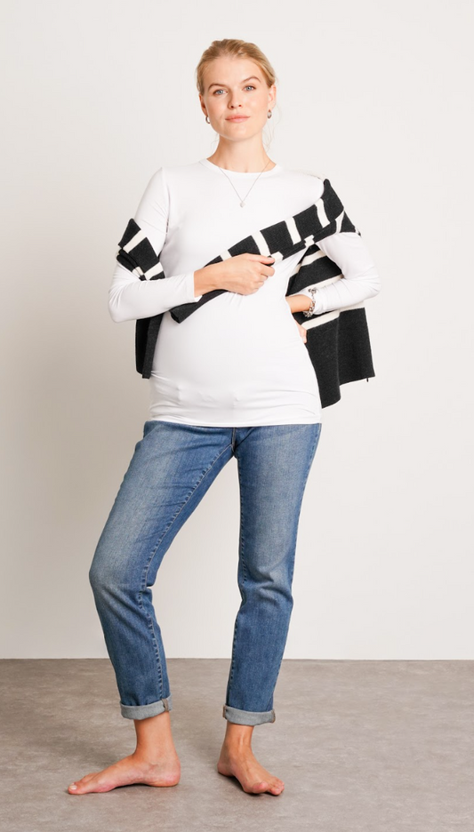 Liv Long Sleeve Crew Neck Tee