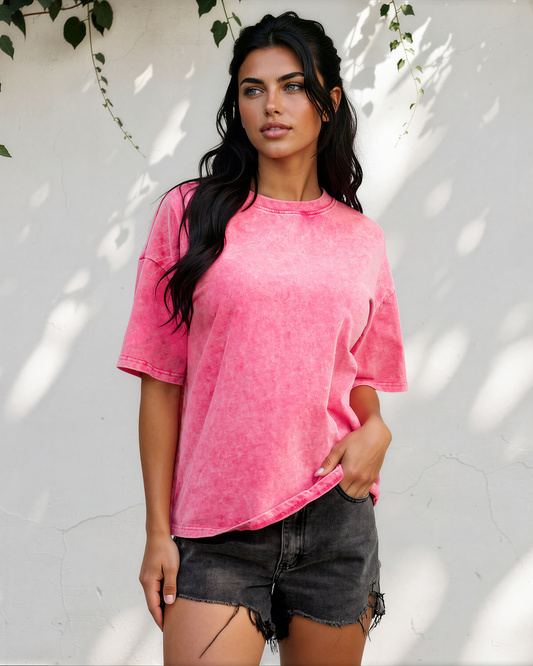 Campbell Cotton Mineral Washed Tee
