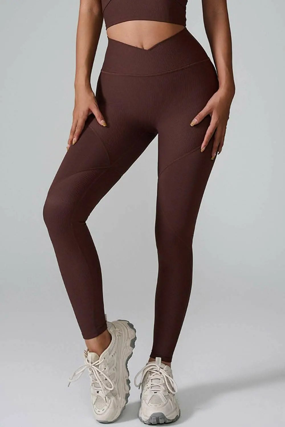 Trendsi Sculpted Stretch Leggings Women's Athleisure Comfort Fit Activewear