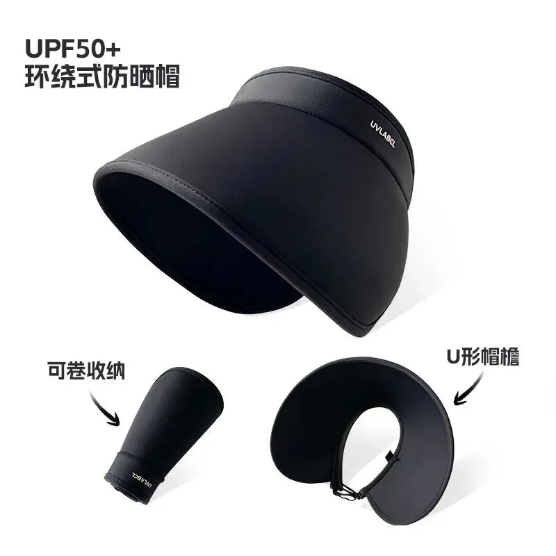 Sexikinis Swim Wide Brim Sun Visor Women's Summer Hat - UV Protection