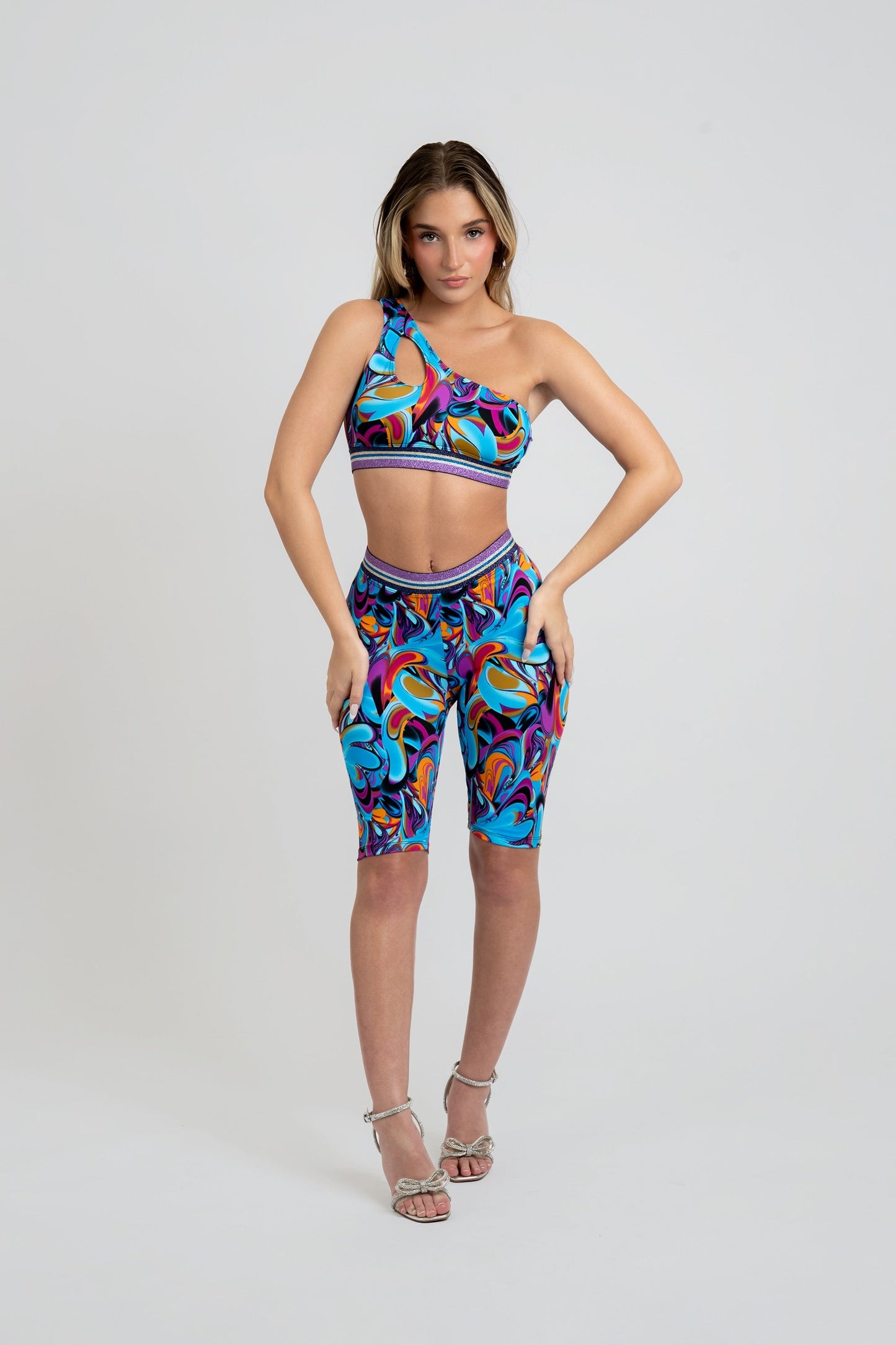 Senna Two-Piece Workout Shorts Set