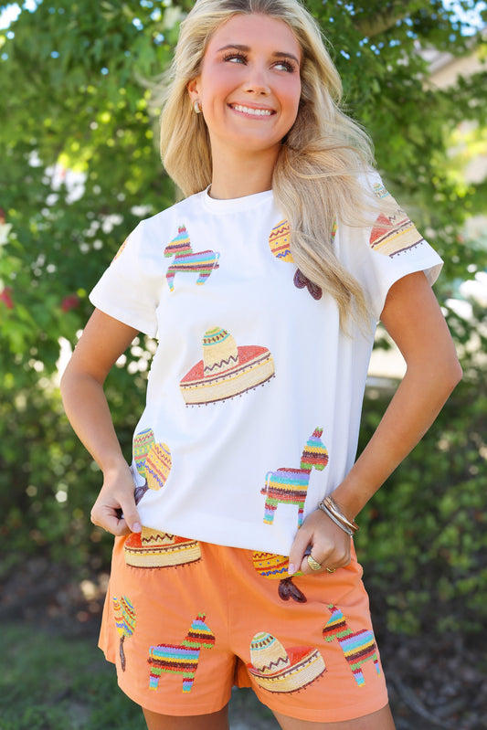 Sequin Fiesta Shirt
