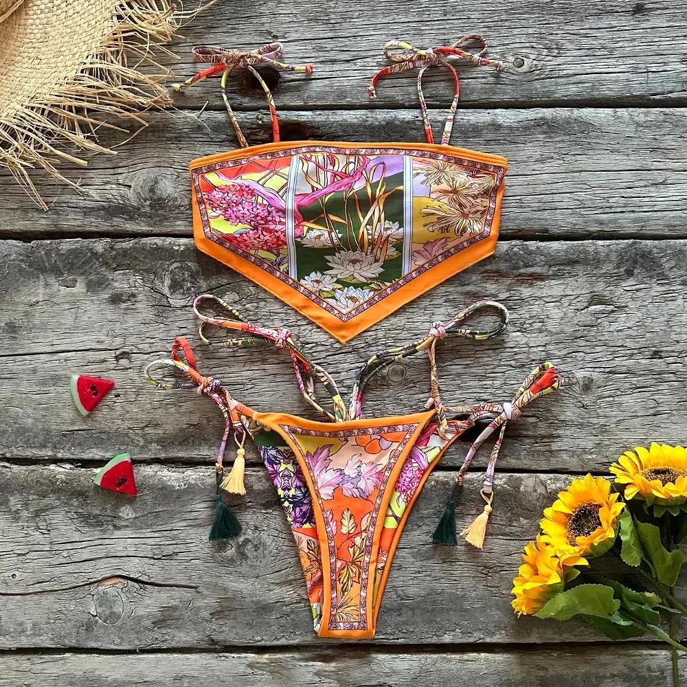 Sexikinis Swim Gemma Two-Piece Women's Swimsuit Beachwear Set - Flattering Fit, Premium Quality