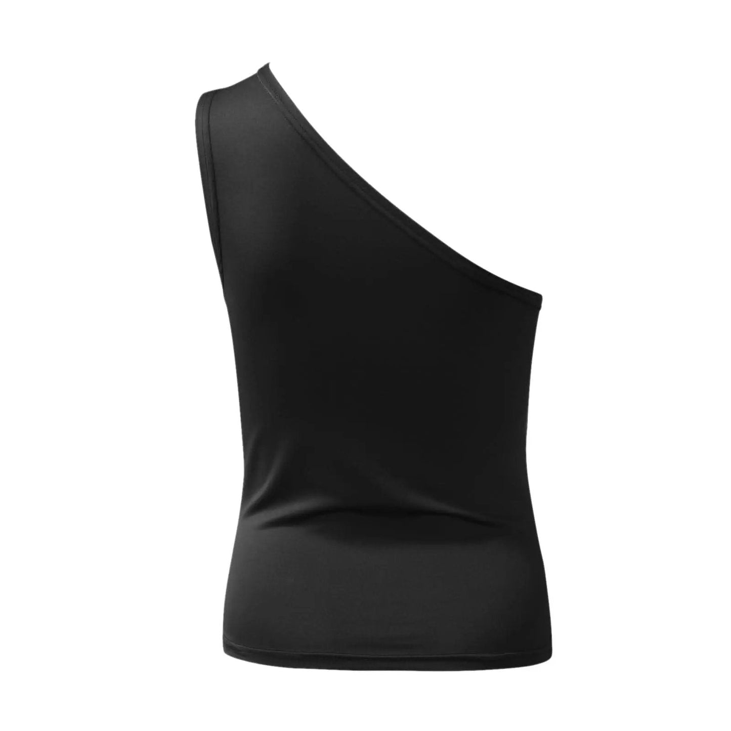 Sheer Asymmetrical Cami Top - Modern Style