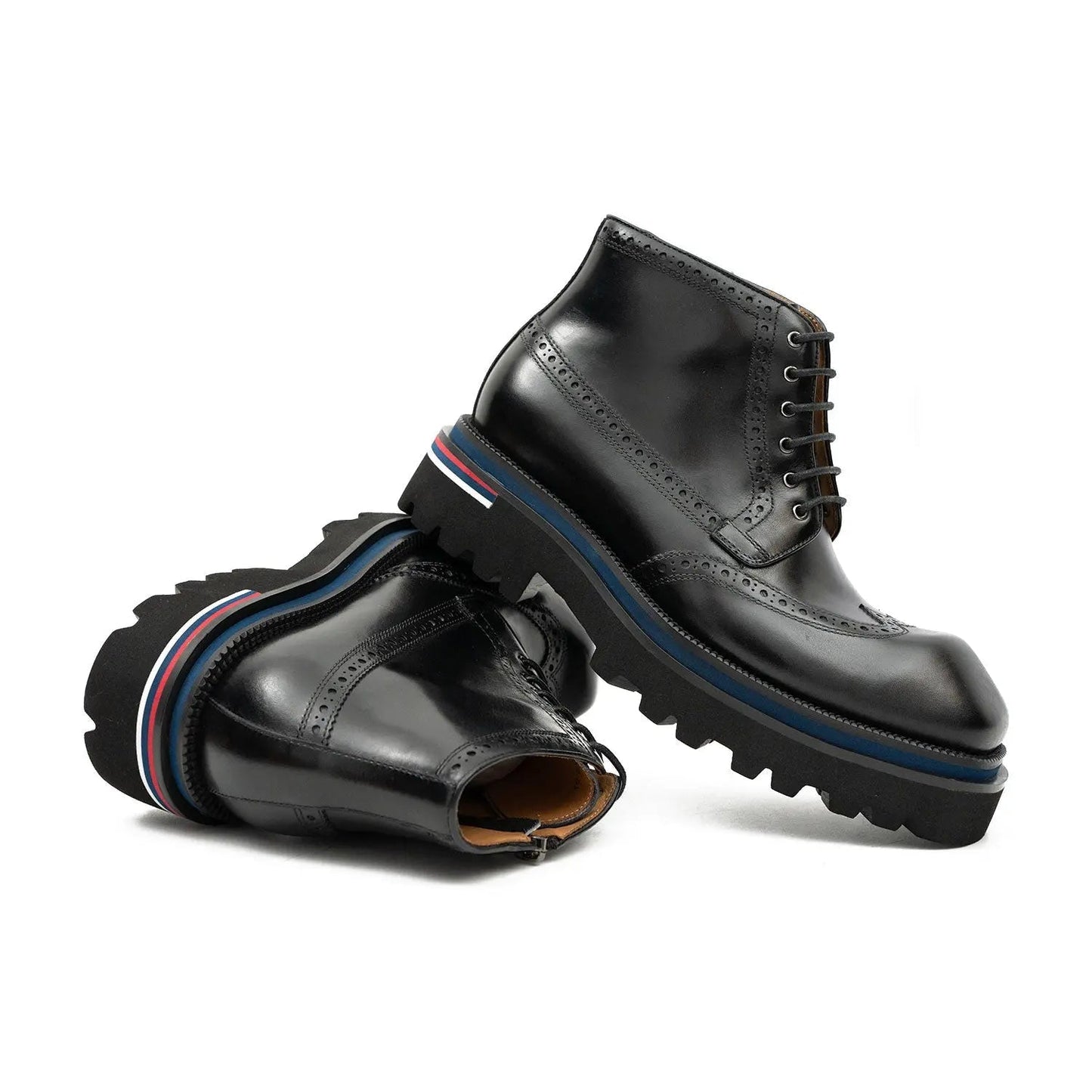 Side - Zipper Martin Boots 3016B Black