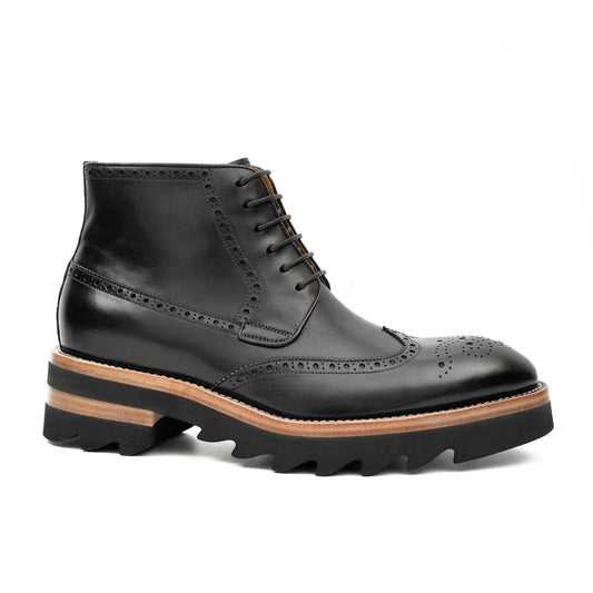 Side - Zipper Martin Boots Black