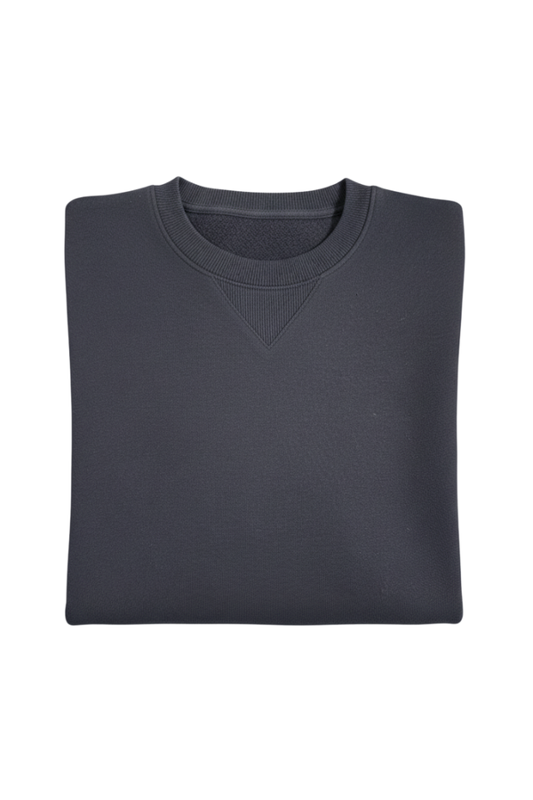 Handpicked Cotton Crewneck Pullover Sweater