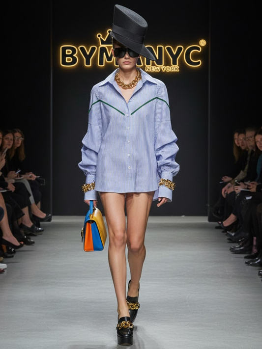 Skyline Striped Shirt • SOHO New Collection BYMANYC ® New York