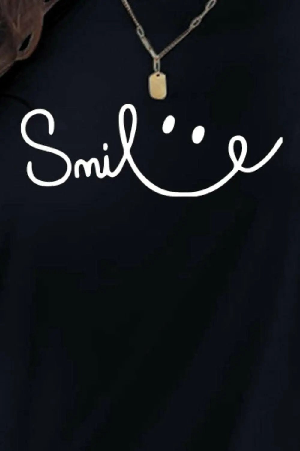 Trendsi just arrived - Smile short sleeve tee - comfy fit