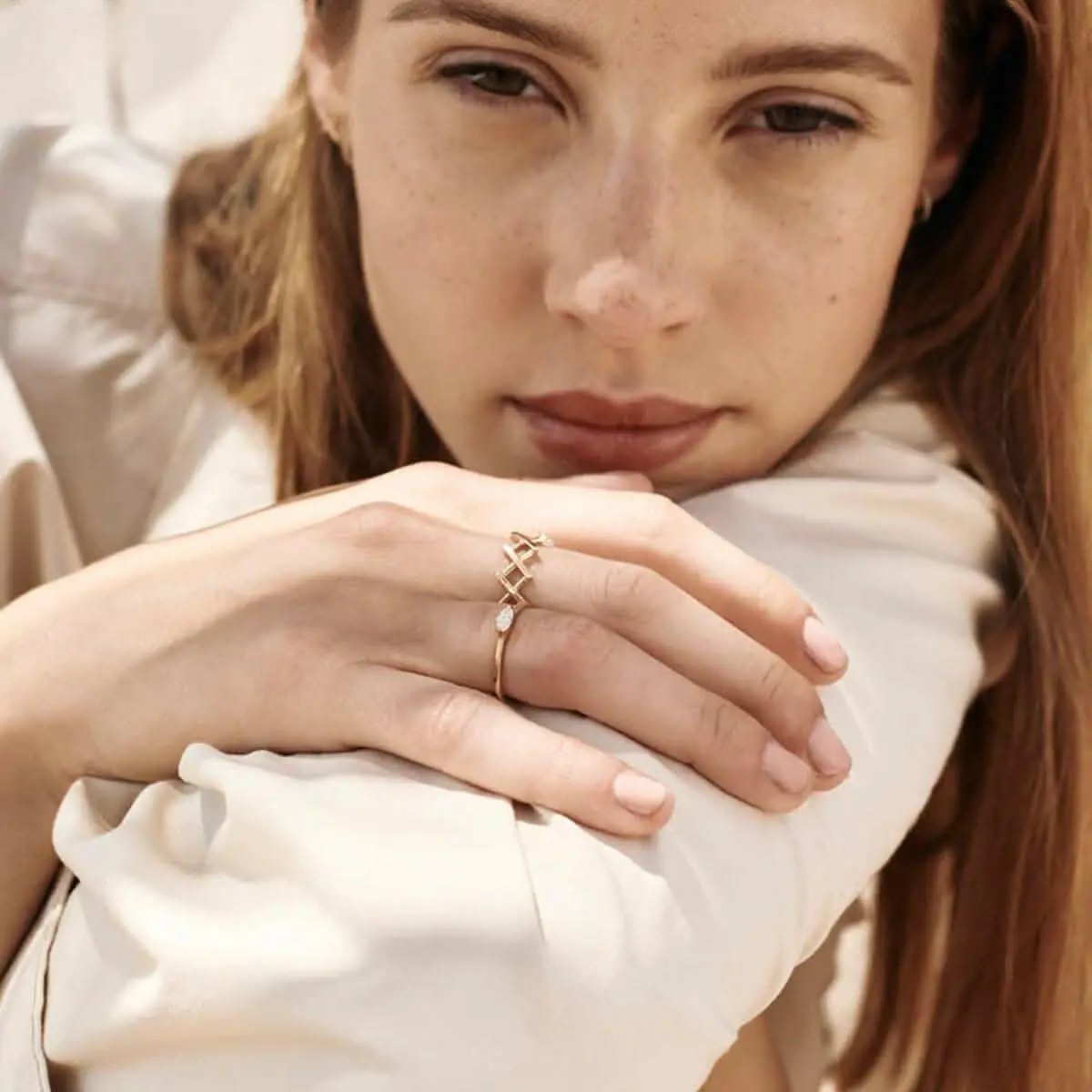 Trendsi just arrived - Stainless steel cutout ring - adjustable