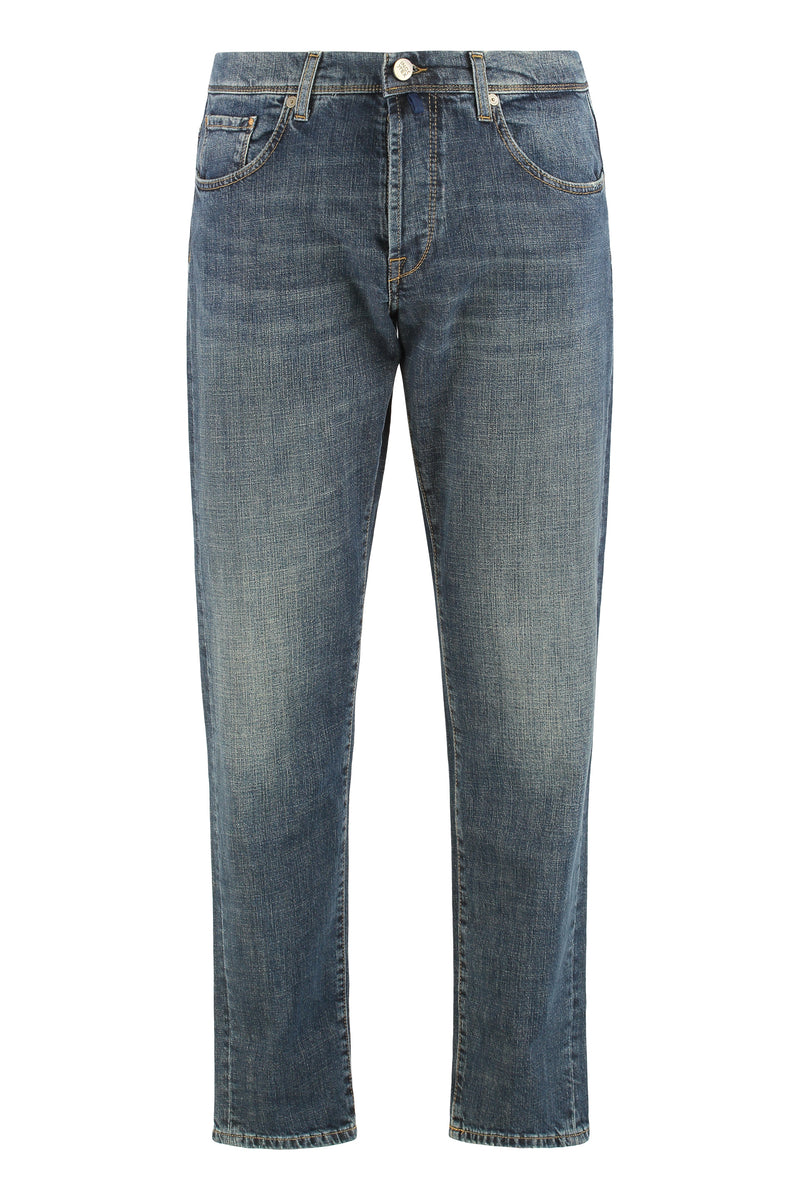 Slim Fit Jeans With Five Pockets