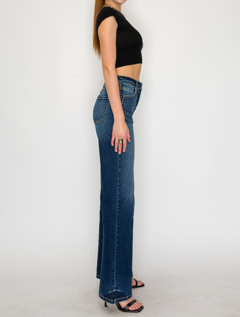 Leilani High Rise  Tummy Control Holly Flare Jeans