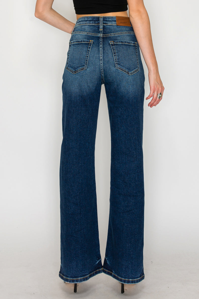 Leilani High Rise  Tummy Control Holly Flare Jeans