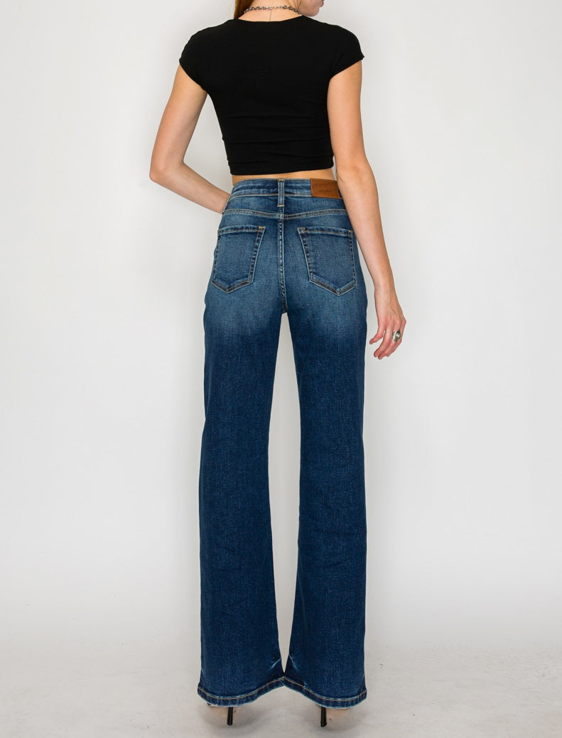 Leilani High Rise  Tummy Control Holly Flare Jeans
