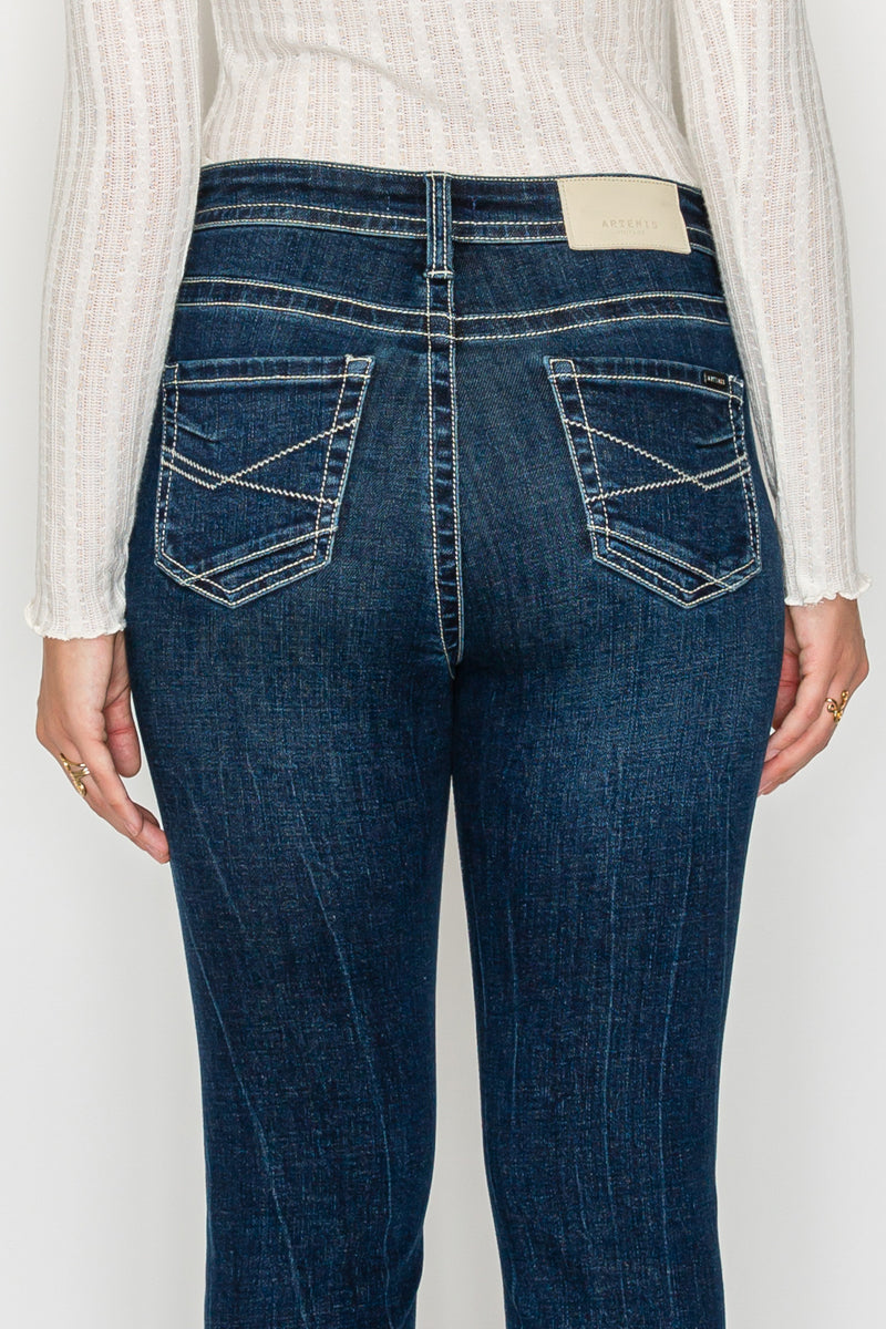Stevie TUMMY CONTROL HIGH RISE SLIM FLARE JEANS  *Signature*