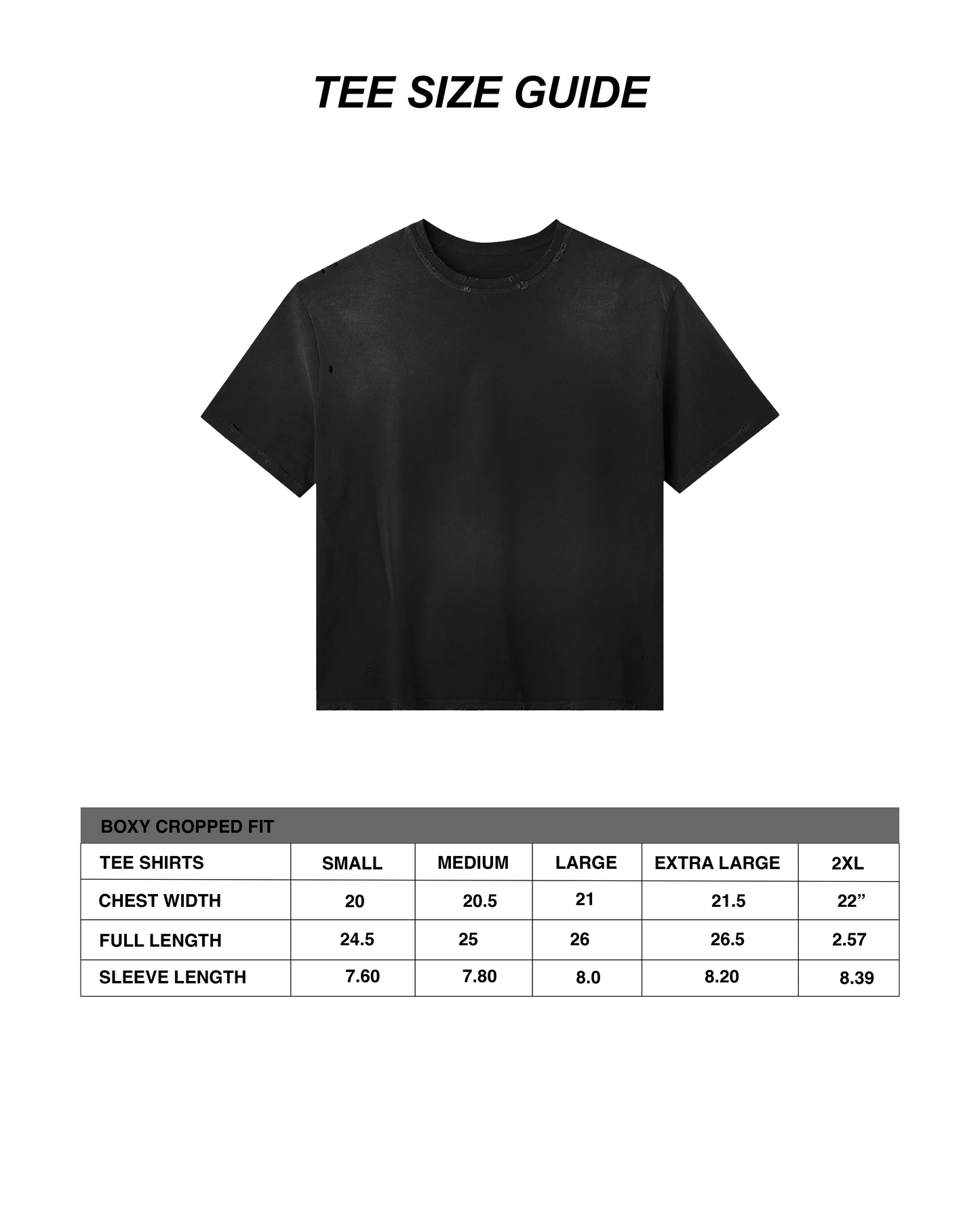BLANK GRAY TEE