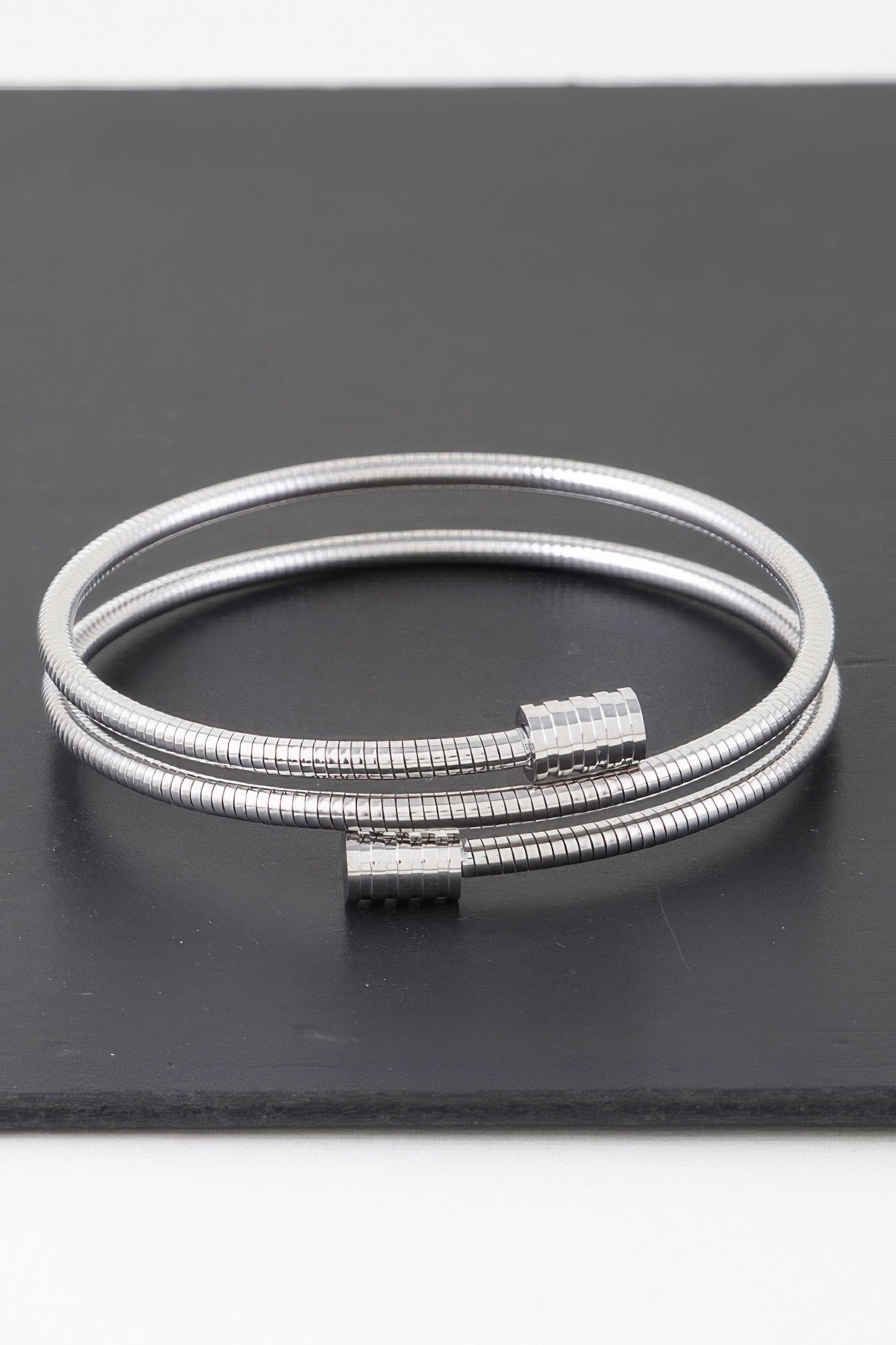 THE HIGHLINE Coil Wrapped Statement Bracelet: BYMANYC ® New York
