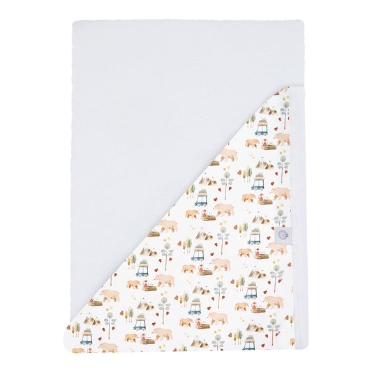 Forest Adventure Pima Hooded Towel