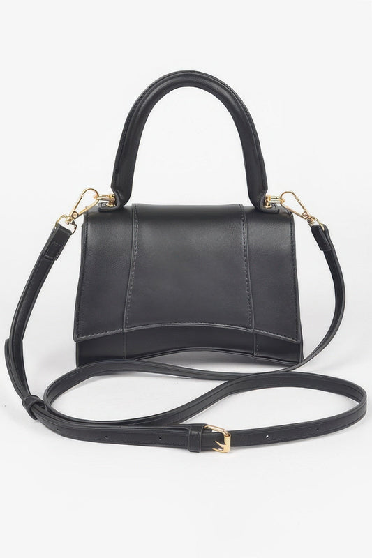 TRIBECA Faux Leather Top Handle - New Collection Los Angeles - BYMANYC ® New York