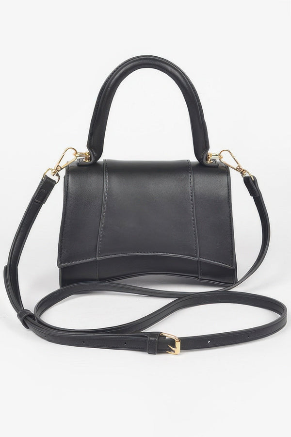 TRIBECA Faux Leather Top Handle - New Collection Los Angeles - BYMANYC ® New York