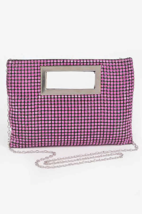 TRIBECA Rhinestone Flat Bag - New Collection Los Angeles - BYMANYC ® New York