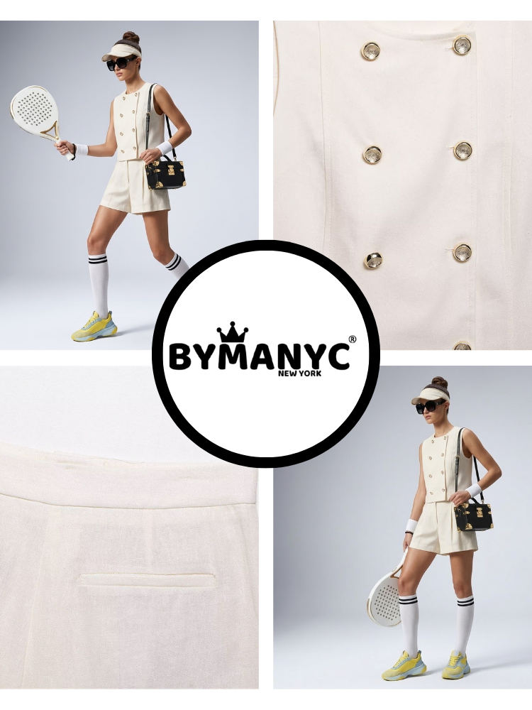 TRIBECA Women's Vest & Shorts Set Prêt-à-Porter BYMANYC ® New York