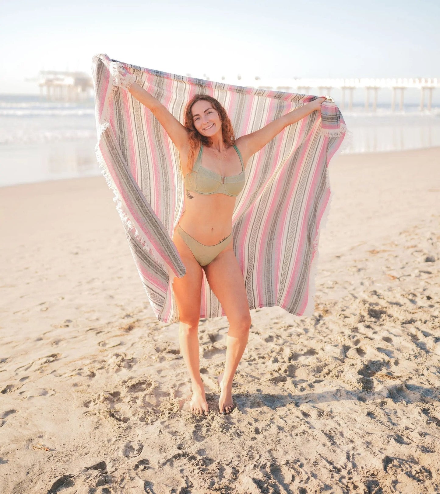 Throw Blanket - Mexican Turkish Cotton - Home Bedding