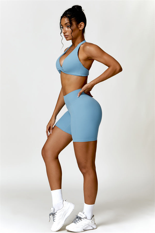 Evie Eden Sports Bra Shorts 2-Piece Set
