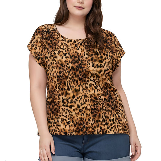 Pleione Women's Leopard Print Top