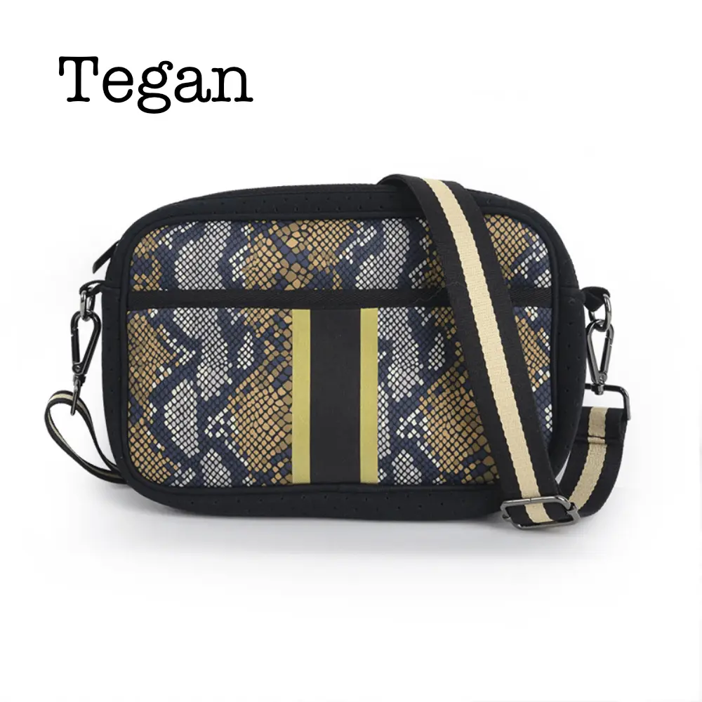 Neoprene Crossbody Bag - Lightweight & Compact - Women's Travel