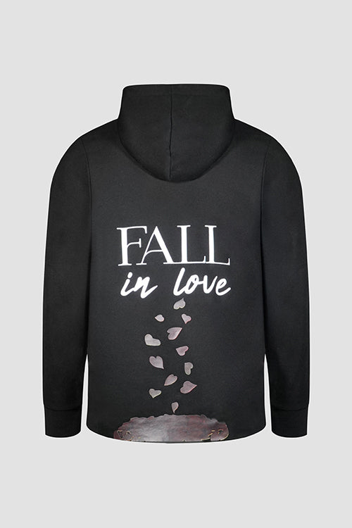 Fall in Love Cropped Hoodie
