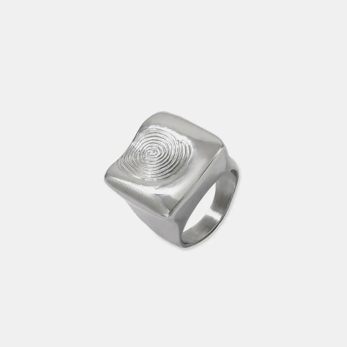 Trendsi just arrived - Titanium steel fingerprint ring