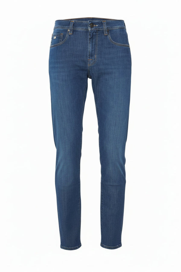 Tramarossa Solid Light Denim Jeans
