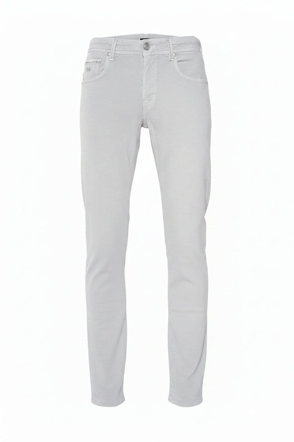Tramarossa Michelangelo Zip Solid Cotton-Modal Trousers