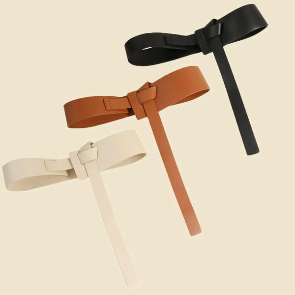 Trendsi Shoes - Trendy adjustable knot pu belt