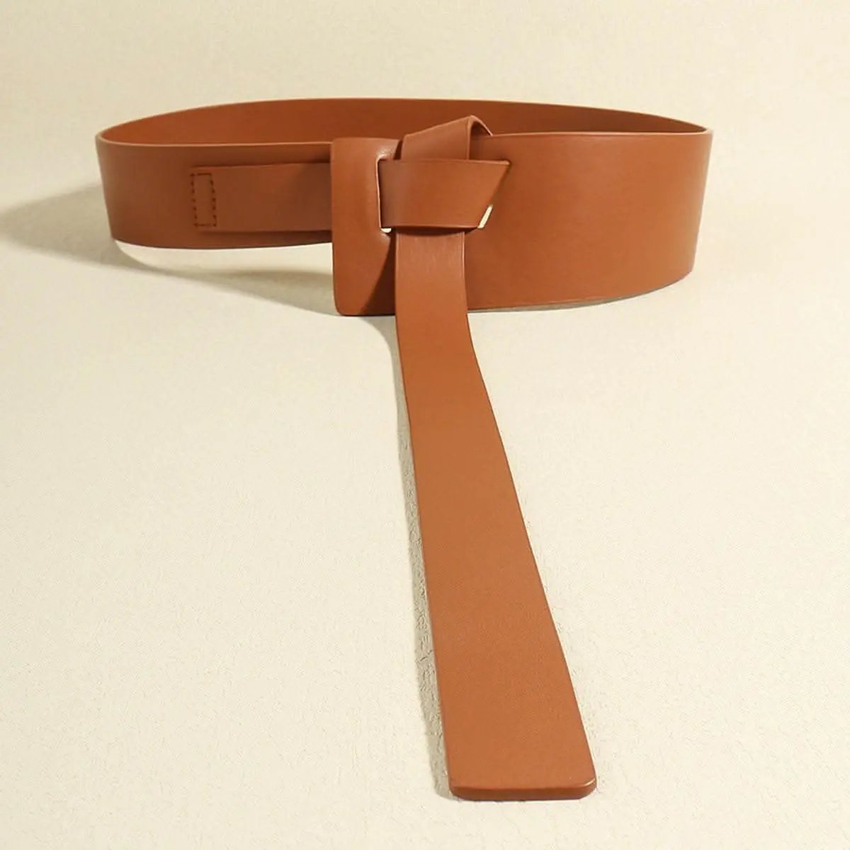 Trendsi Shoes - Trendy adjustable knot pu belt
