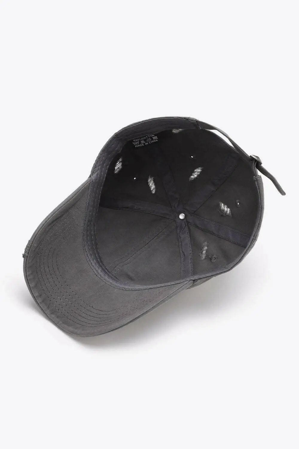 Baseball Cap - Distressed - Trendy Style