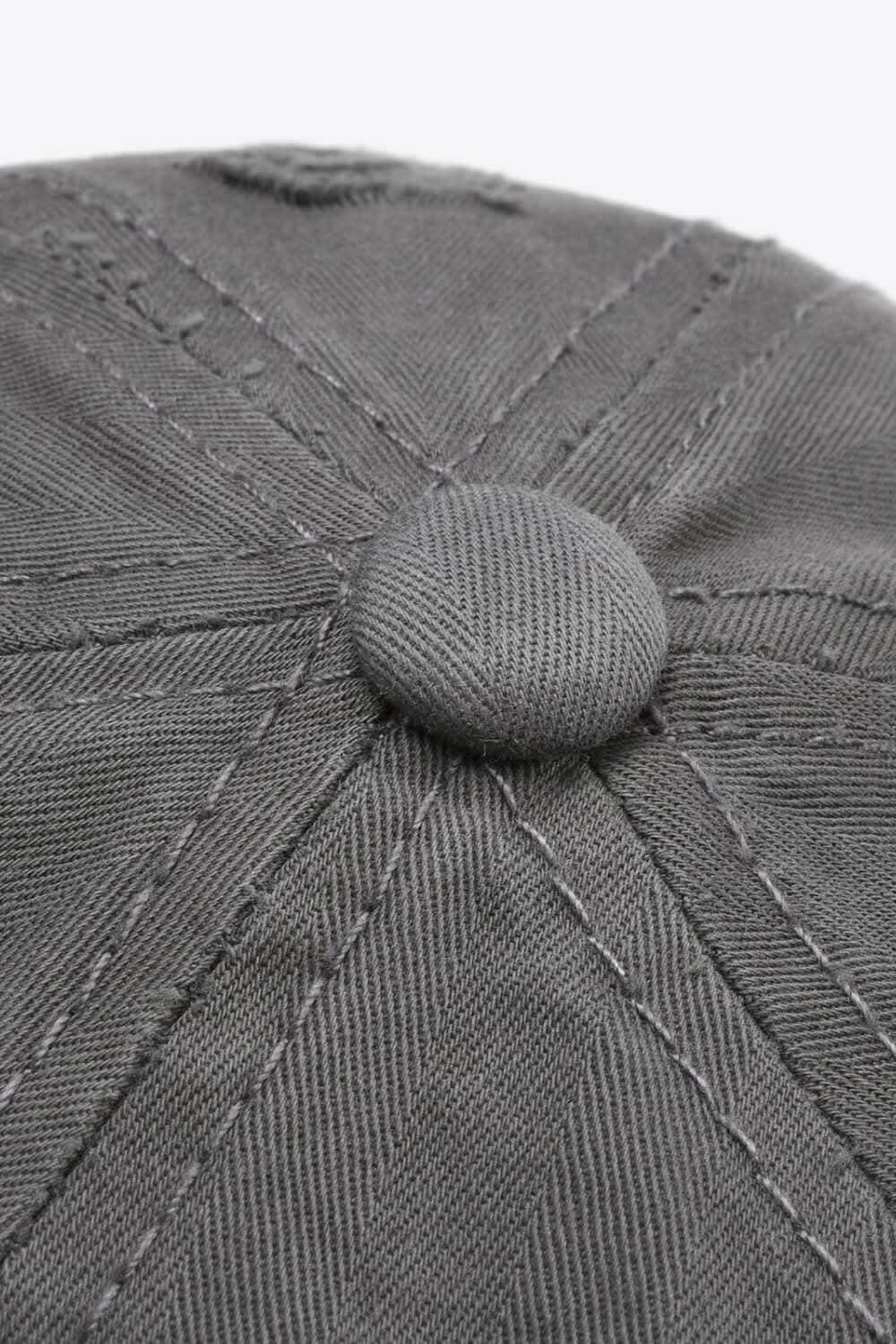 Baseball Cap - Distressed - Trendy Style