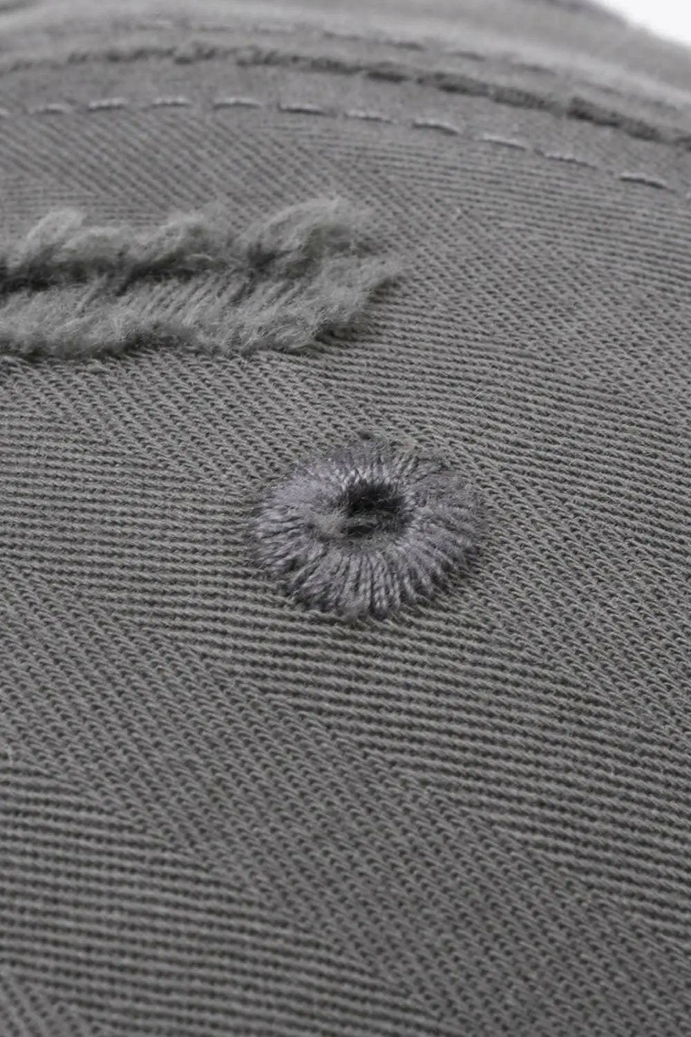 Baseball Cap - Distressed - Trendy Style