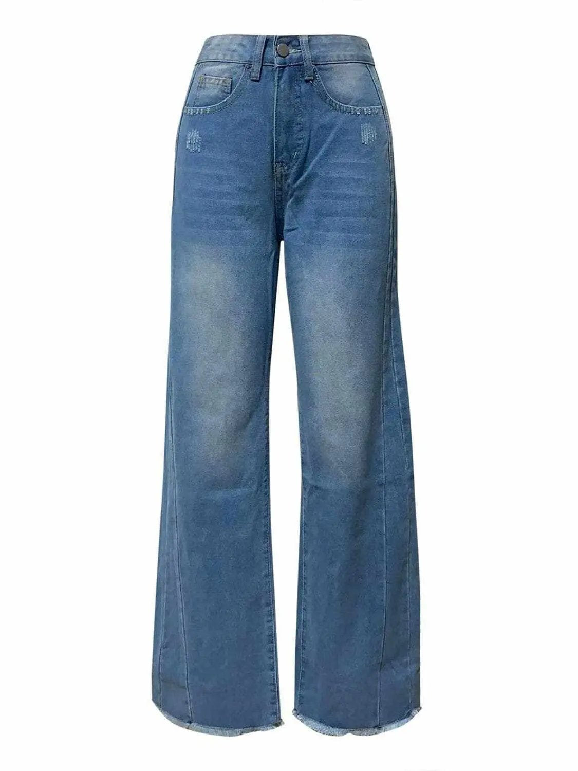 Trendsi Trendy wide leg jeans with pockets