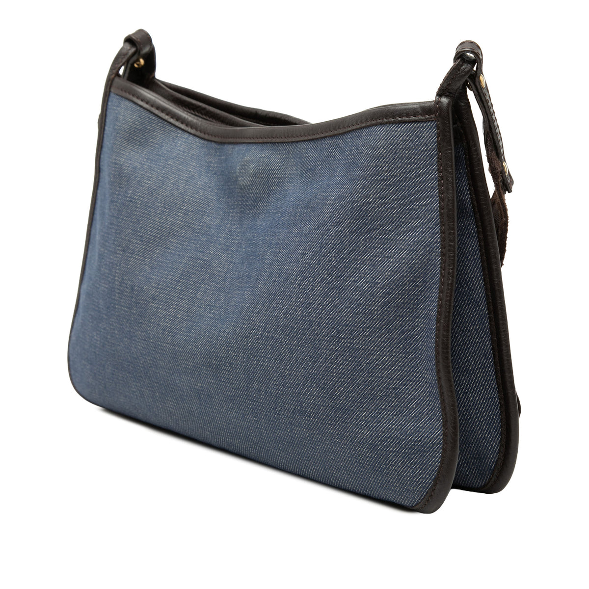 Fendi Crossbody Pochette Denim Blue, view 2