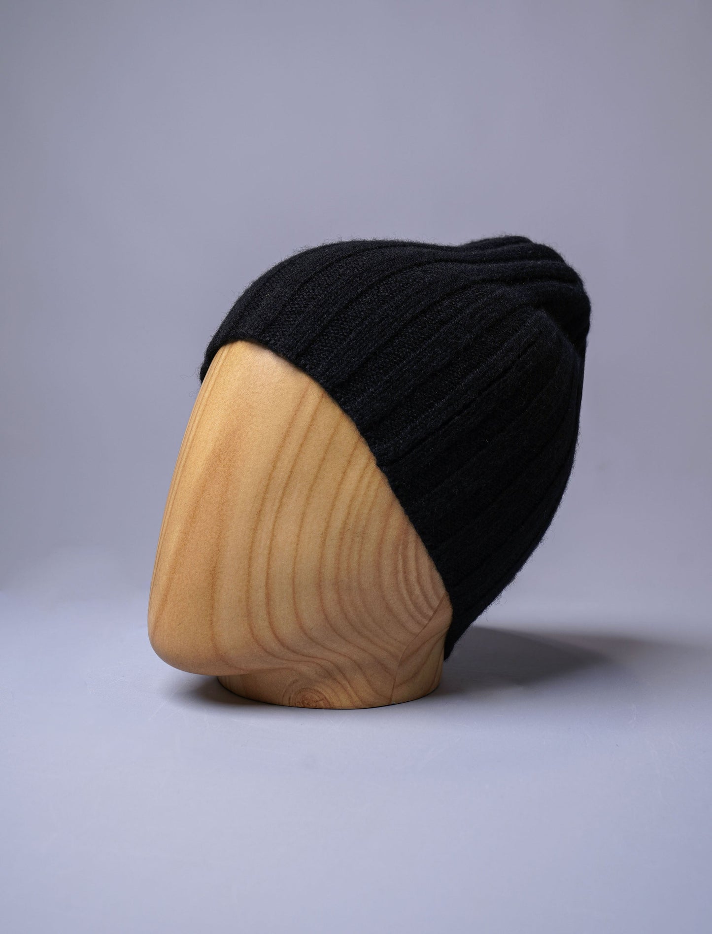 Öndör: Ribbed Cashmere Skull Cap - Pure Mongolian Cashmere