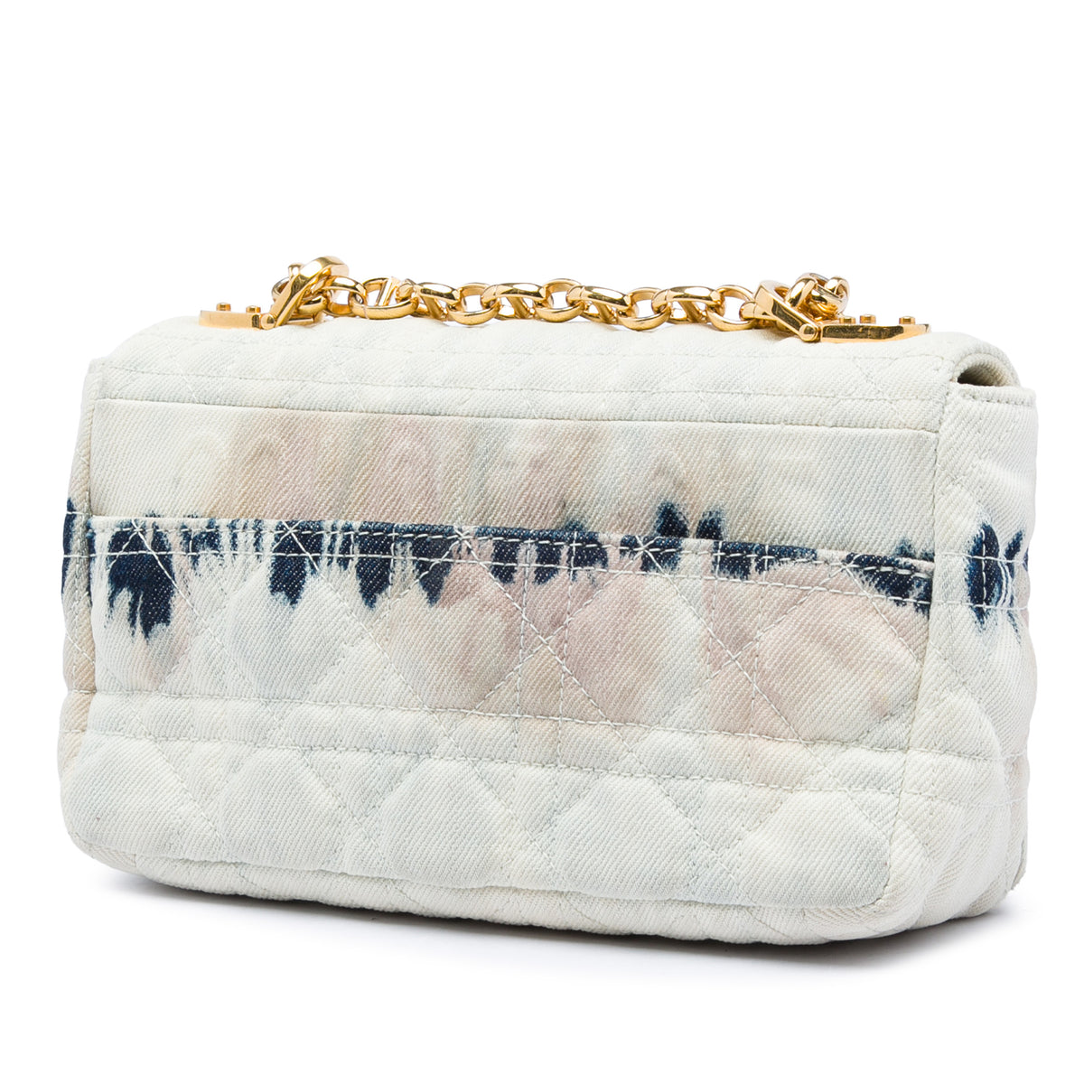 Dior Crossbody Caro White Denim, view 2