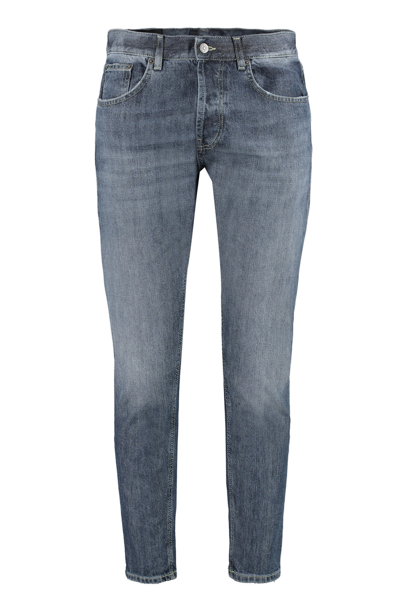 Jeans Dian Carrot-Fit Stone Wash