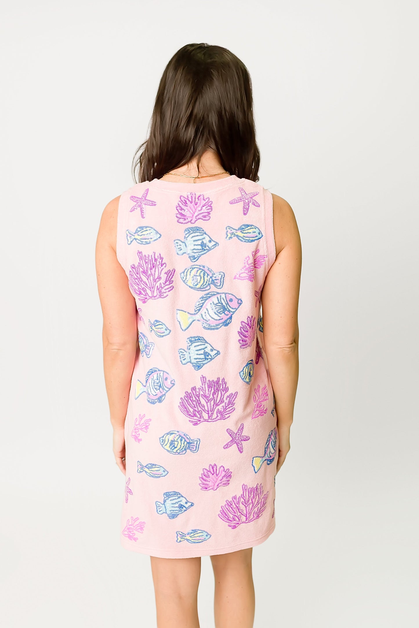 Under the Sea Dress - Light Pink