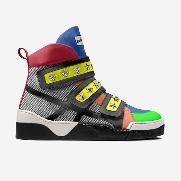 Unisex Limited Edition EAST VILLAGE MULTI High-Tops BYMANYC ® New York