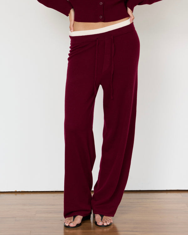 Tove Layered Cashmere Pant