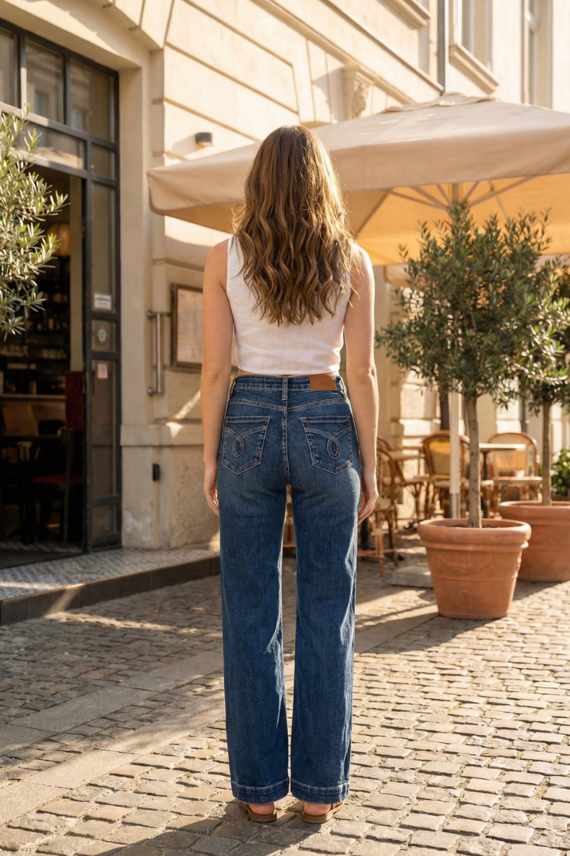 Josephine Tummy Control High Rise Relaxed Holly Flare