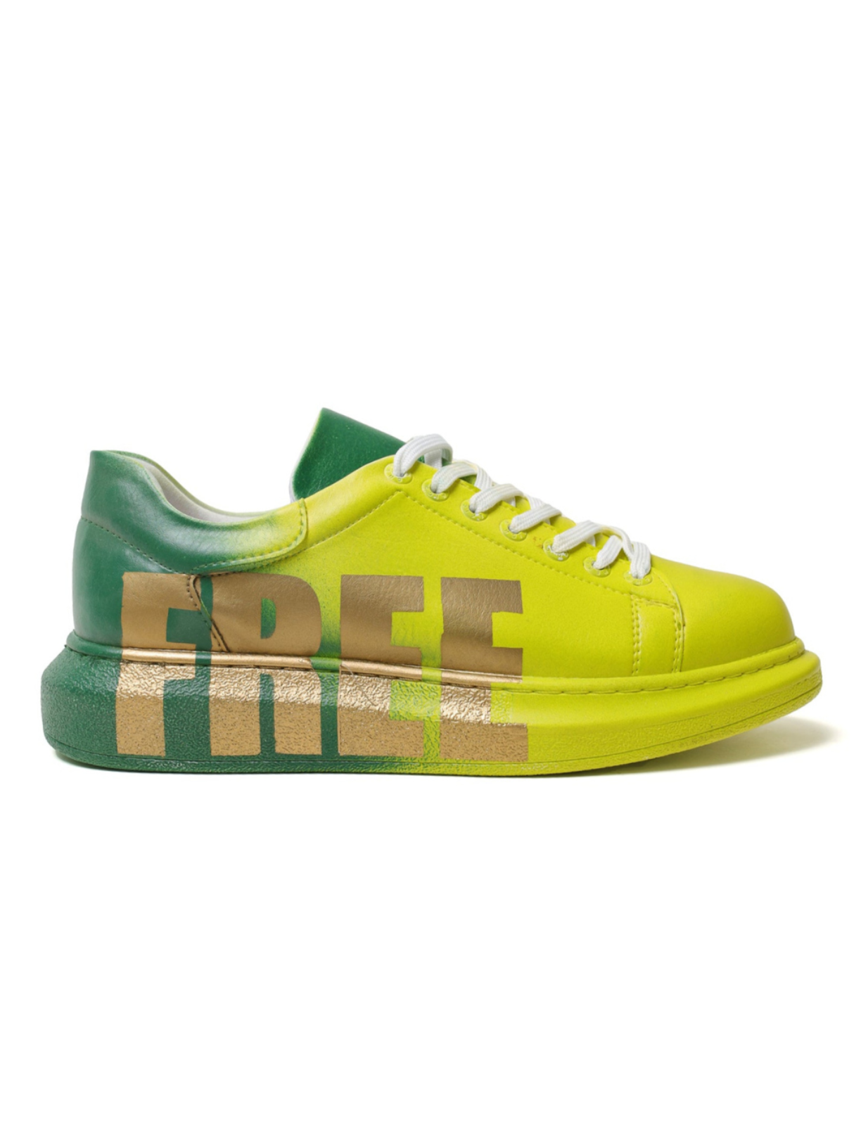 Women's Genova "FREE" Yellow/Green